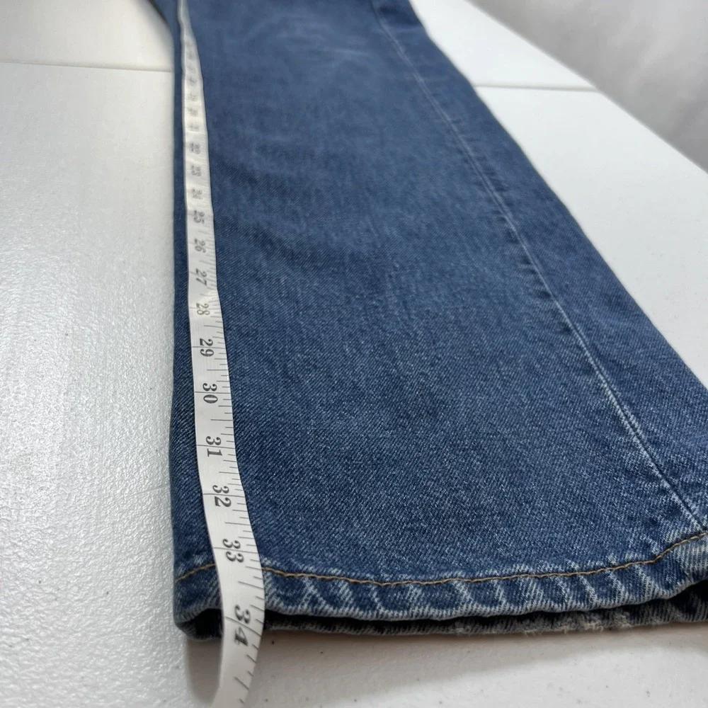 Vintage Levi's Men's 501 Button Fly Classic Blue Denim Jeans Size 34X34